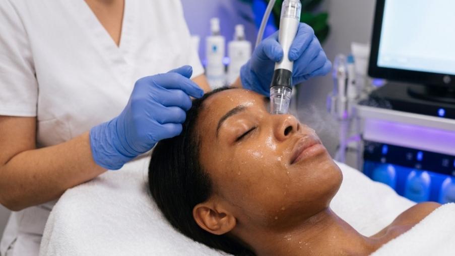 HydraFacial treatment